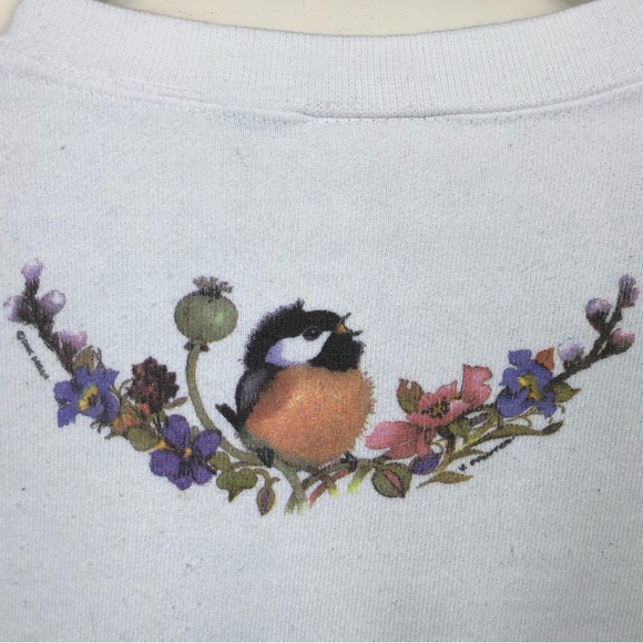 Vintage 90s Tultex Heavyweight Cotton Crewneck Sz M - Picture 5 of 11